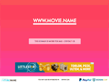 Tablet Screenshot of movie.name